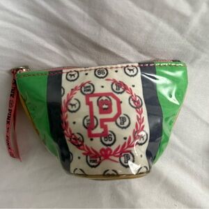 Vintage Victoria’s Secret PINK-Pink and Green Coin Purse small pink mark on back